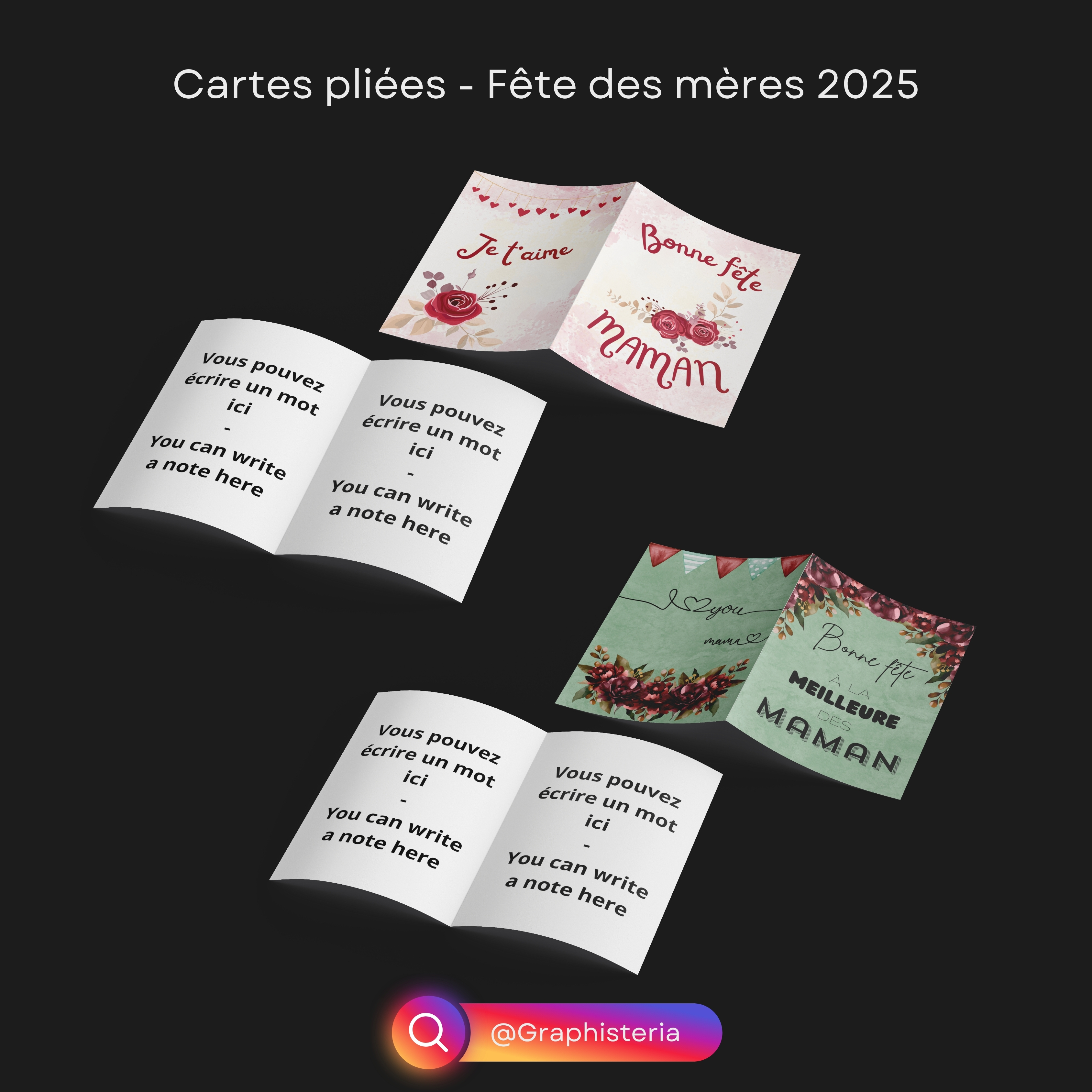 Cartes Fête des mère 25 - 1bis