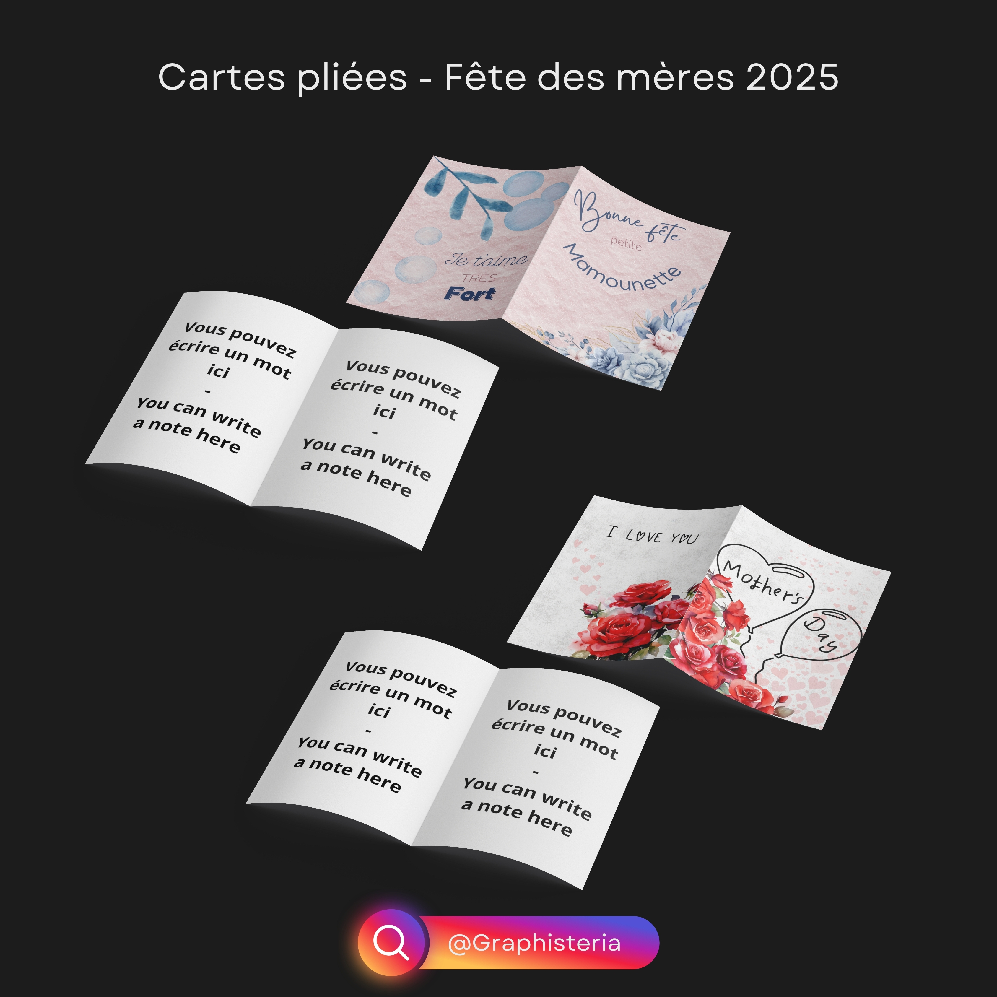 Cartes Fête des mère 25 - 2bis