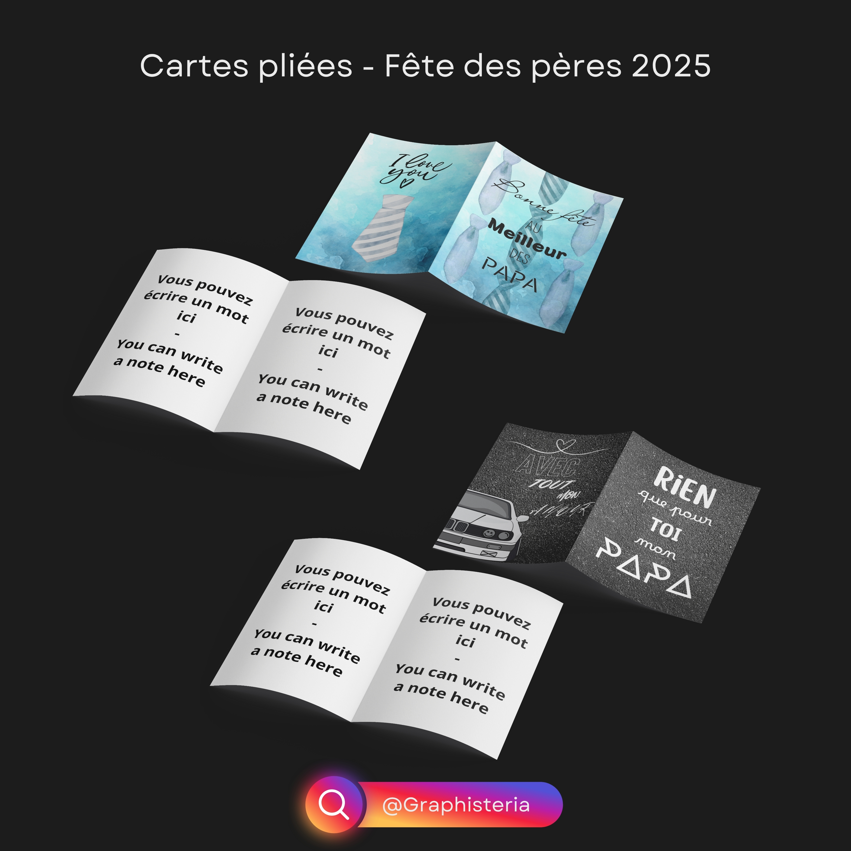 Cartes Fête des pères - 1bis