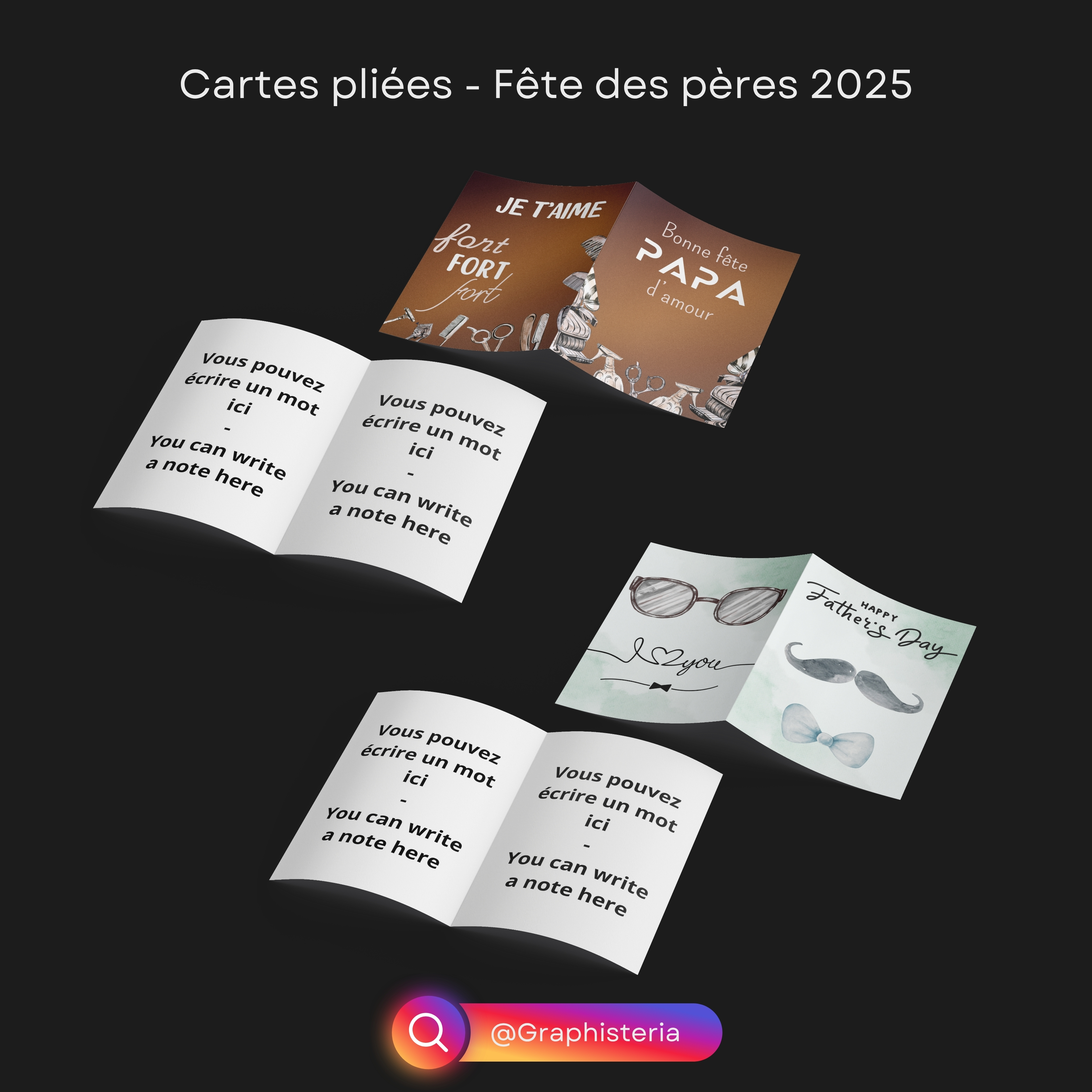 Cartes Fête des pères - 2bis